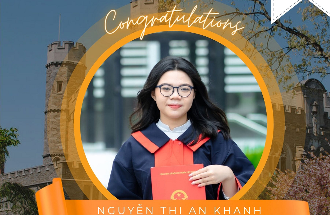 Cô từng giành Giải Nhất Học sinh Giỏi Tiếng Anh cấp cụm năm 2022 và Giải Nhì cấp thành phố Hà Nội năm 2024.(Ảnh: American Study)