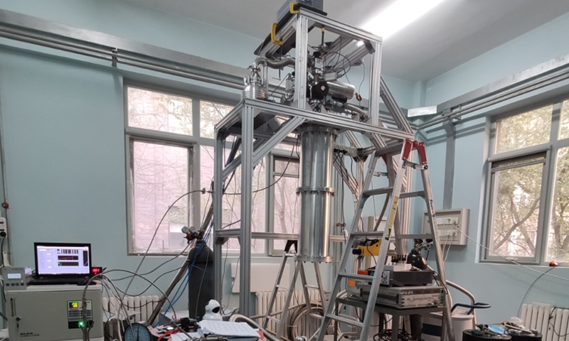 Tủ lạnh này do công ty Origin Quantum tại Hợp Phì, tỉnh An Huy, phát triển độc lập. (Ảnh: Globaltimes)