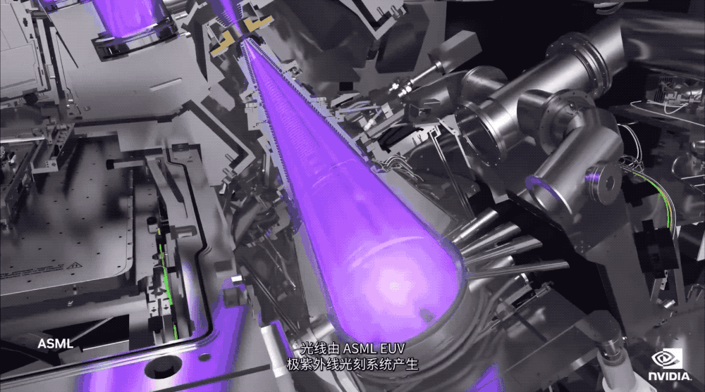 Máy EUV cho phép thu nhỏ bóng bán dẫn xuống mức siêu nhỏ với bước sóng ánh sáng chỉ 13,5 nanomet.(Ảnh: Substack)