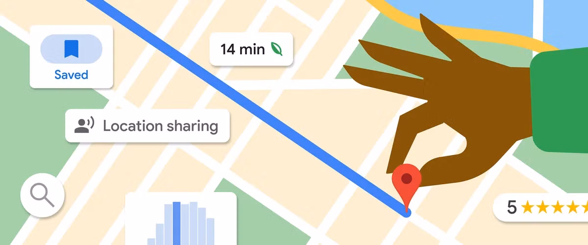 Google Maps không chỉ là bản đồ mà còn là nền tảng thông minh giúp tối ưu hóa lộ trình di chuyển. (Ảnh: The Keyword)