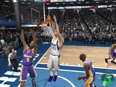 6. NBA Live 2005: Game PC với nhiều chế độ chơi như Freestyle Air, NBA All-Star Weekend, cùng tùy chỉnh cầu thủ.(Ảnh: GameSpy)