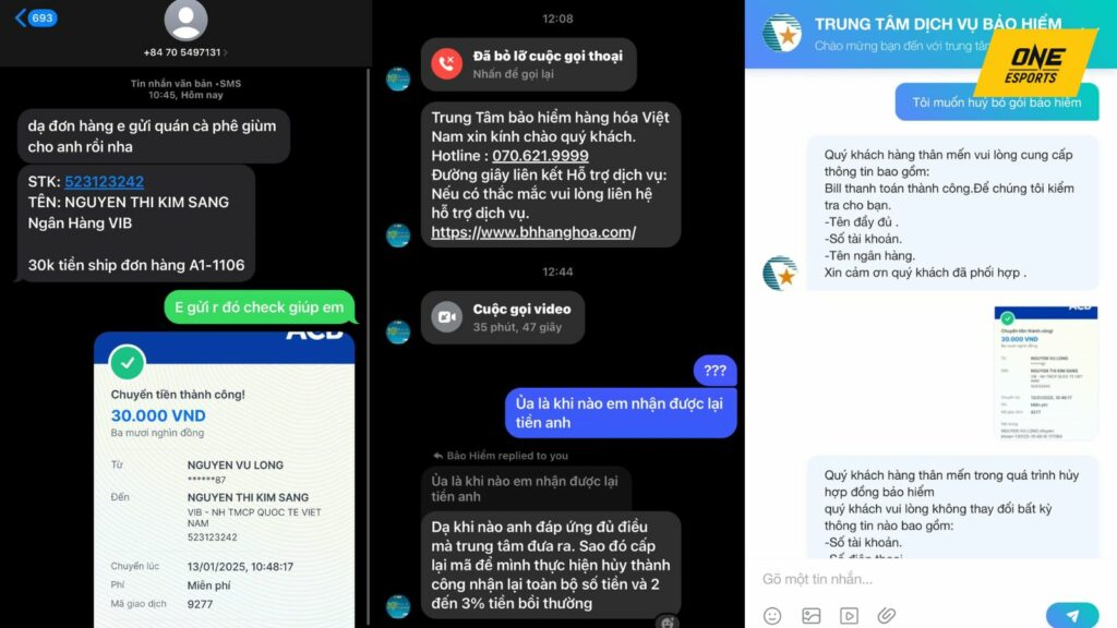 Vụ việc của Noway là lời nhắc nhở mọi người cần thận trọng hơn trong giao dịch trực tuyến, đặc biệt với các yêu cầu chuyển tiền bất thường. (Ảnh: oneesports.vn)