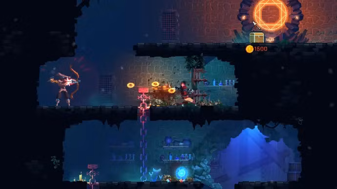 1. Dead Cells+: Phiên bản mở rộng của game hành động roguelike nổi tiếng, với gameplay nhanh và đồ họa pixel sống động, thử thách người chơi ở mỗi ải. (Ảnh: GameK)