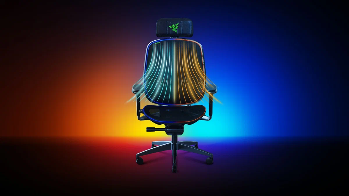 7. Ghế chơi game điều hòa nhiệt độ: Ghế Project Arielle điều chỉnh nhiệt độ cơ thể bằng quạt và hệ thống sưởi. (Ảnh: MMOSITE)