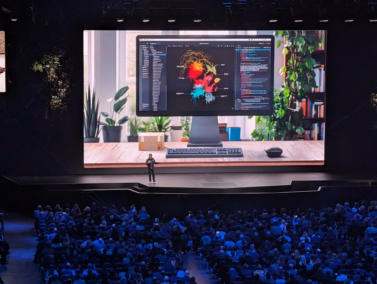 Người dùng được cung cấp thư viện phần mềm AI Nvidia phong phú, từ NeMo để tinh chỉnh mô hình đến RAPIDS nhầm tăng tốc xử lý dữ liệu. Nó cung cấp khả năng tăng tốc huấn luyện, phân tích AI trực tiếp trên thiết bị và triển khai nhanh chóng lên hạ tầng đám mây. (Ảnh: Tinhte.vn)