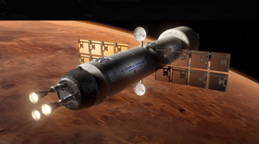 NASA vừa thử nghiệm thành công nhiên liệu đẩy nhiệt hạt nhân (NTP) tại Trung tâm vũ trụ Marshall. (Ảnh: Science Times)