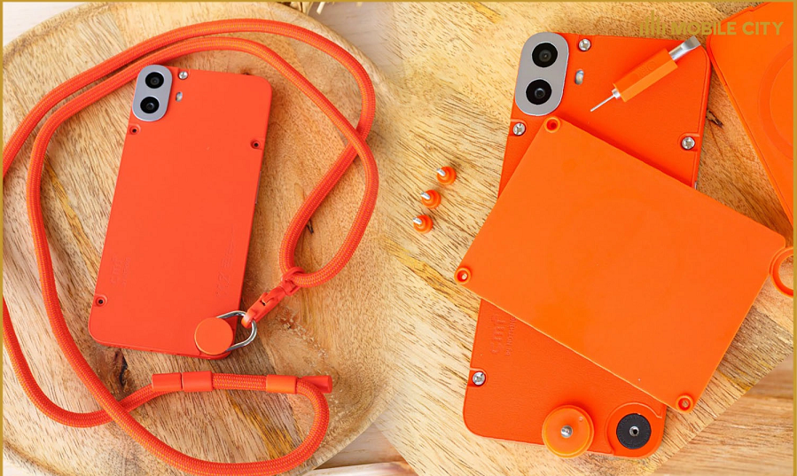 Thiết kế mặt lưng tháo rời, cho phép người dùng tùy biến màu sắc, tạo nên sự khác biệt cá nhân.(Ảnh: mobilecity)