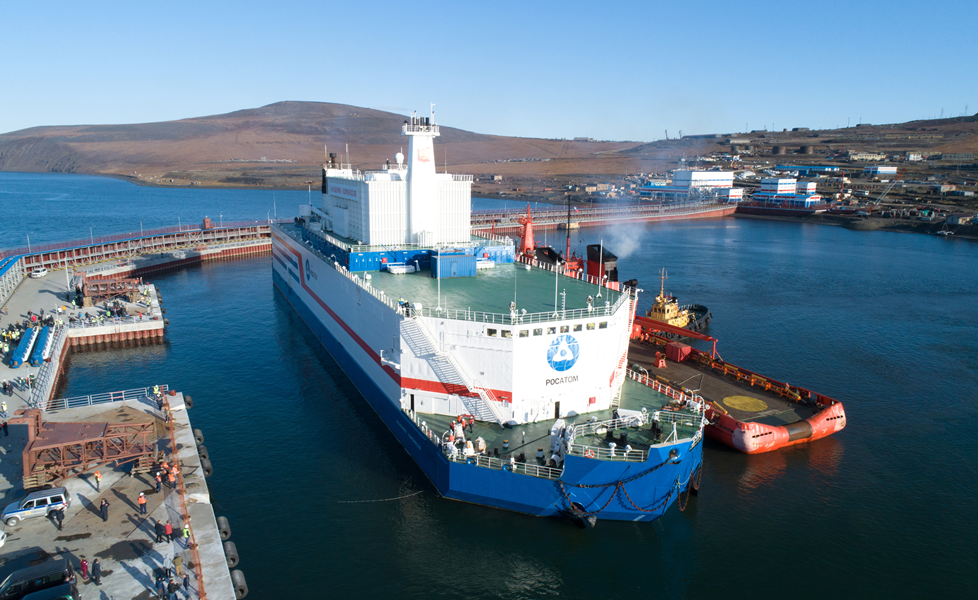 Nhiên liệu đã qua sử dụng được lưu trữ tạm thời trên tàu trước khi vận chuyển về Murmansk để tái chế tại nhà máy RT-1 ở Chelyabinsk. (Ảnh: atommedia.online)