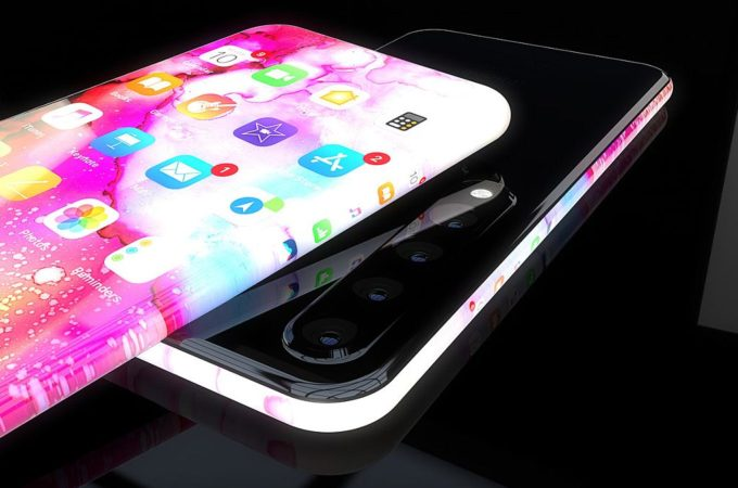 Công nghệ này giúp loại bỏ notch và Dynamic Island, mang lại thiết kế không viền thực sự. (Ảnh: Concept Phones)