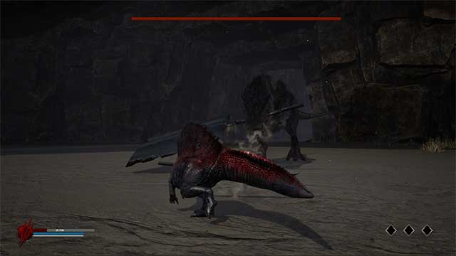 Cơ chế đỡ đòn của Dinoblade giống với các trò chơi như Lies of P và Sekiro.(Ảnh: dinoblade)