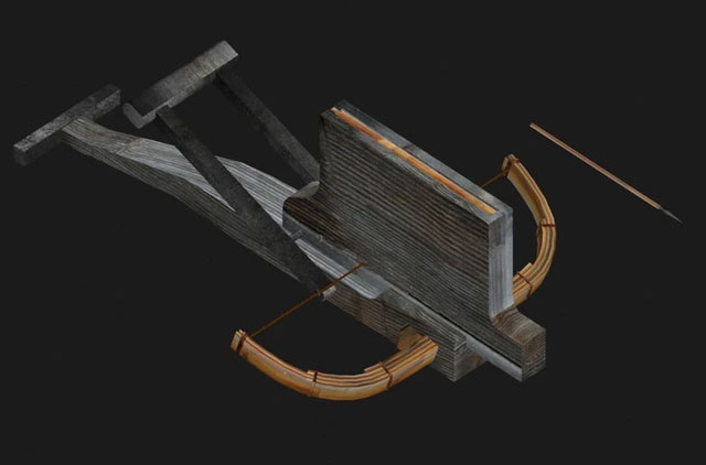 Với khả năng bắn nhanh và chính xác, nỏ liên hoàn được so sánh với súng máy trong thời cổ đại. (Ảnh: Sohu)