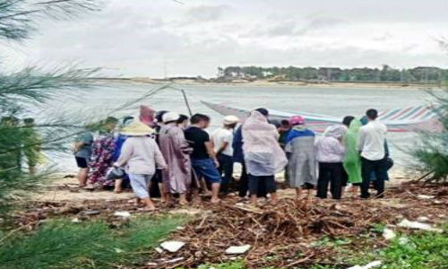 Mot chien si cong an chet bat thuong tren bien Nhat Le