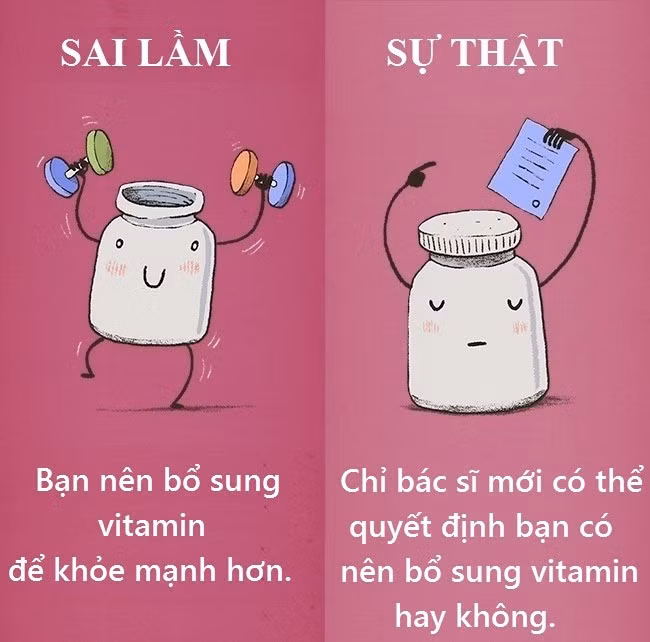 Về sức khỏe, chế độ ăn uống lành mạnh đầy đủ trái cây, rau củ có thể cung cấp cho cơ thể tất cả vitamin cần thiết. Trong trường hợp mắc bệnh hoặc mang thai, bạn cần bổ sung vitamin theo chỉ định của bác sĩ.