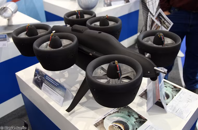 Một mẫu UAV của Nga được thiết kế với mục tiêu thử nghiệm kiểu dánh khí động học.