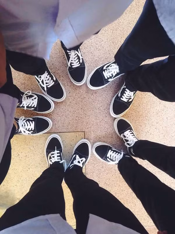 Nhờ sự độc đáo này mà cư dân mạng phong cho lớp học 12A1 trường THPT Tiên Lãng là lớp có ‘đồng phục đẹp nhất', ‘đồng phục chất chơi nhất'.