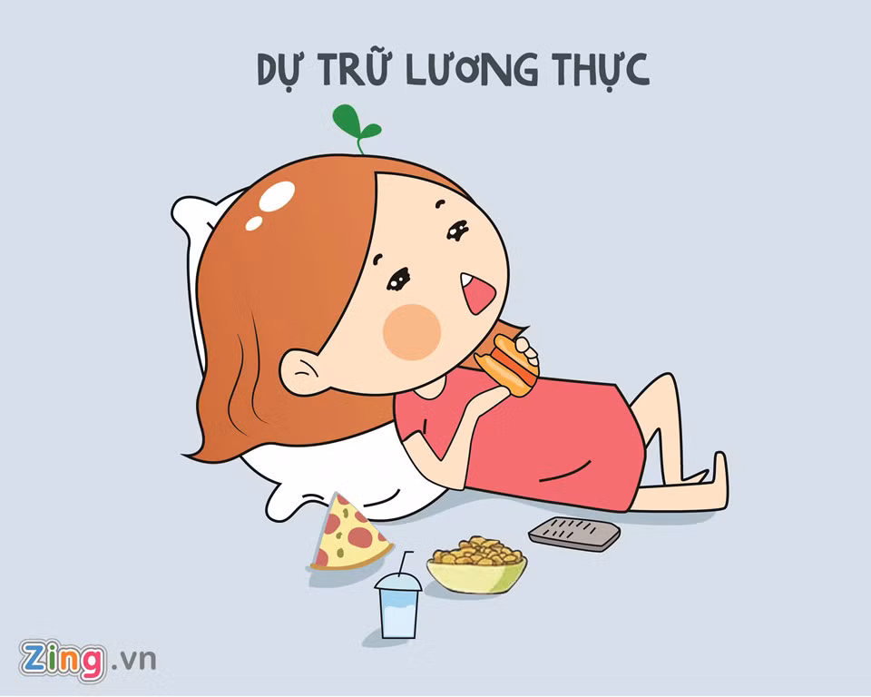 Nếu đã hạn chế ra ngoài vào mùa đông, bạn nên dự trữ sẵn "lương thực" bên cạnh phòng khi lười biếng. Còn gì bằng việc nằm trên giường êm ái nhâm nhi bánh trái trong căn phòng ấm áp?