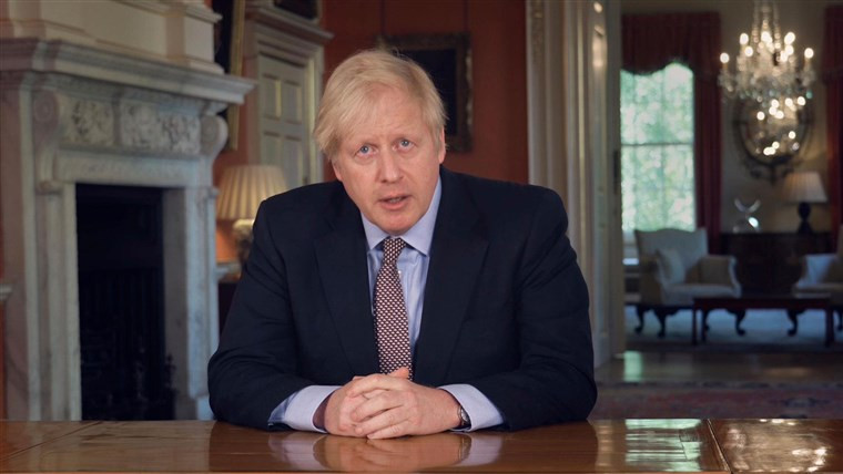 Thủ tướng Anh Boris Johnson gần đây cũng yêu cầu các vùng phía Bắc nước này tái áp đặt phong tỏa một phần trong bối cảnh lo ngại về làn sóng COVID-19 thứ hai. Ảnh: NBC News.