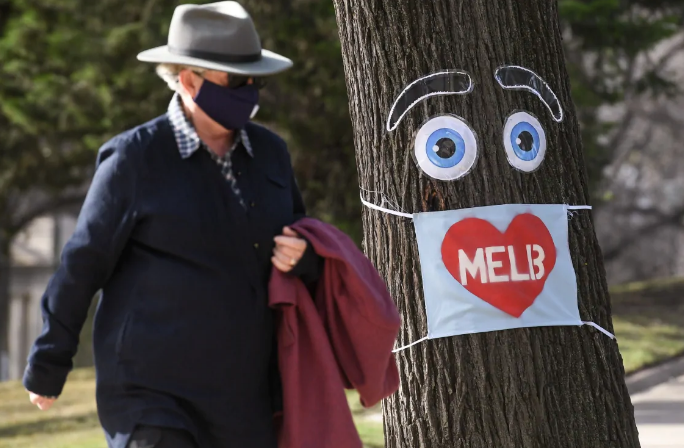 Trong bối cảnh dịch COVID-19 vẫn diễn biến phức tạp, chính quyền bang Victoria gần đây còn áp đặt thêm các biện pháp hạn chế mới tại thành phố Melbourne nhằm ngăn chặn sự lây lan của dịch bệnh. Ảnh: Getty.