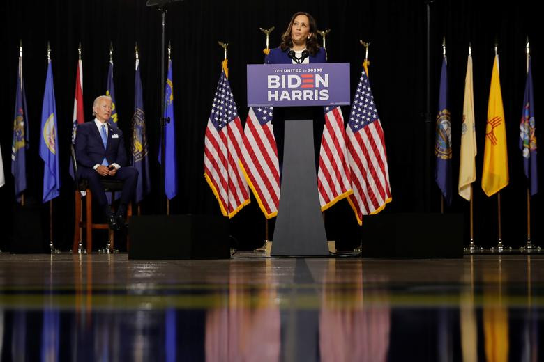 Sự kiện ra mắt liên danh tranh cử Biden-Harris diễn ra chỉ vài ngày trước khi ứng viên Biden chính thức tiếp nhận đề cử của Đảng Dân chủ ra tranh cử Tổng thống tại Đại hội đảng toàn quốc đảng này dự kiến được tổ chức vào ngày 17-20/8.