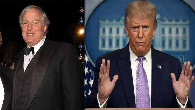 Năm 2016, Robert Trump tích cực ủng hộ chiến dịch tranh cử Tổng thống của anh trai. Ảnh: USA Times.