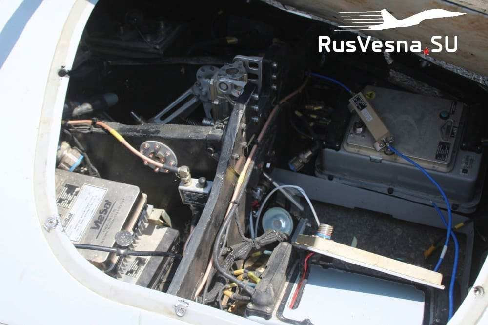 Máy bay không người lái, được xác định là chiếc Bayraktar TB2 của Thổ Nhĩ Kỳ, được nhìn thấy bay qua các căn cứ của Quân đội Syria ở Idlib và Hama trong vài tuần qua. Ảnh: RusVesna.