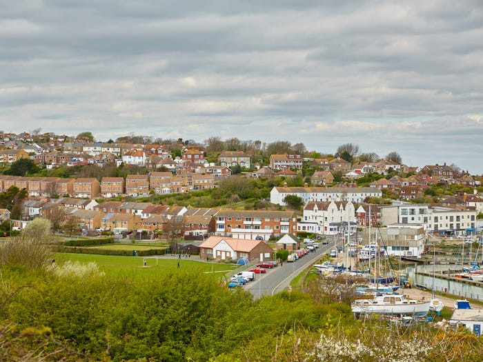 Thị trấn Newhaven ở Đông Sussex.