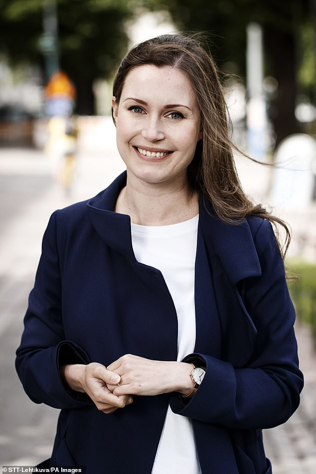 Hồi tháng 12/2019, bà Sanna Marin đã được Đảng Dân chủ Xã hội bầu chọn để trở thành người đứng đầu chính phủ nước này, sau khi Thủ tướng Phần Lan Antti Rinne từ chức. Ảnh: PA.