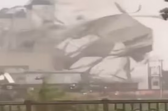 Giới chức Trung Quốc trước đó đã đưa ra cảnh báo màu vàng cho cơn bão nhiệt đới Mekkhala.