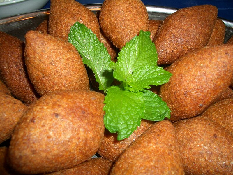 Món ăn dân tộc của Li Băng là kibbeh. Ảnh: Wikipedia.