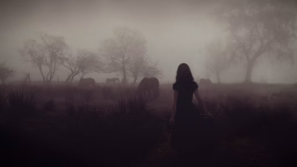 “Trên bãi đất của người hàng xóm” của Rosie Anne.