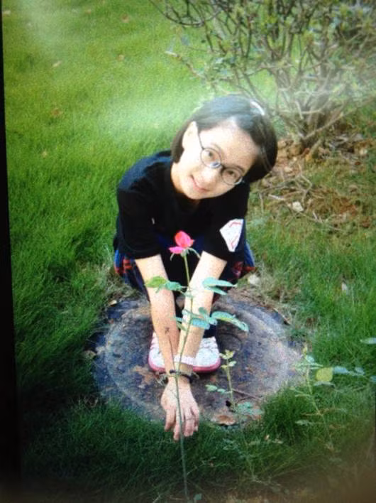 Các fan đã nhanh chóng lập các fanpage, club hâm mộ Trịnh Lăng Lị và nhanh chóng tìm ra một số hình ảnh thời thơ ấu của cô hot girl này.