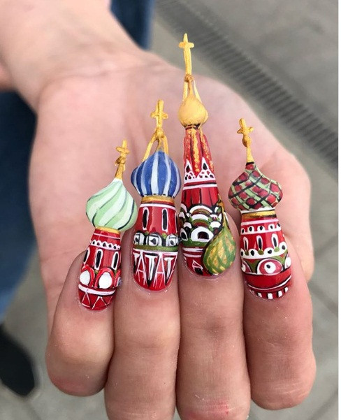 Cách hoàn hảo để thể hiện tình yêu của bạn cho Nhà thờ Saint Basil (Nga).