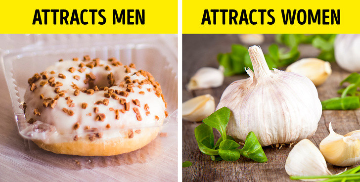 Mùi hương: Mùi hương cơ thể và nước hoa có thể thu hút hoặc khiến người đối diện tránh xa bạn. Trên thực tế, mùi tỏi có thể khiến đối phương cảm thấy ám ảnh nếu bạn không chú ý nó trong khẩu phần ăn.