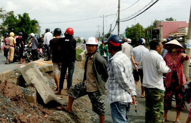 Phat hien thi the tren duong ra bien Bac Lieu