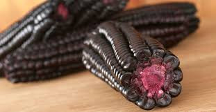 Ngoài ra, còn có các hạt tím như ngô tím, gạo tím, lúa mì tím.