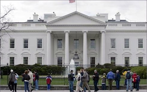 Nhà Trắng ở thủ đô Washington (ảnh: Reuters).