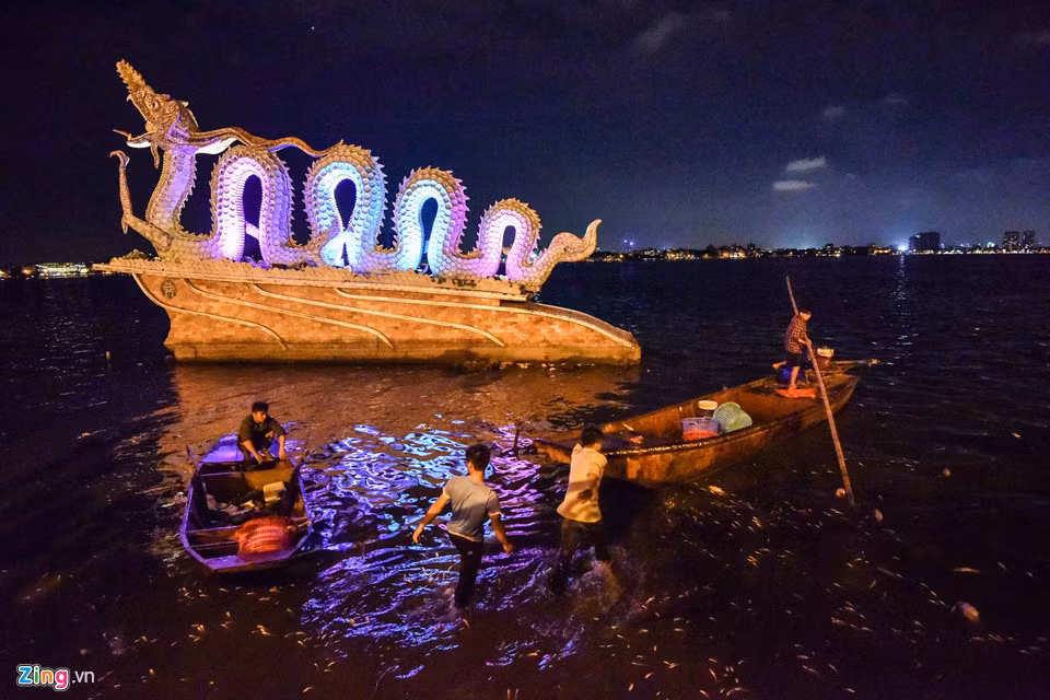 Hai ngày nay người dân sống ở ven hồ Tây (Hà Nội) bất ngờ với hiện tượng cá chết hàng loạt, nổi đầy mặt nước, trôi dạt trắng ven bờ, gây mùi hôi thối nồng nặc. Các đơn vị chức năng thành phố đã chỉ đạo Công ty khai thác cá Hồ Tây kiểm tra, thu vớt cá chết và dọn dẹp vệ sinh môi trường.