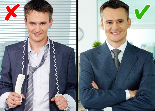 Việc ăn mặc xuề xòa, lôi thôi có thể ảnh hưởng đến thiện cảm đối phương dành cho bạn. Nếu bạn gặp ai đó lần đầu tiên hãy cố gắng lựa quần áo lịch sự, gọn gàng. Ảnh: BS.