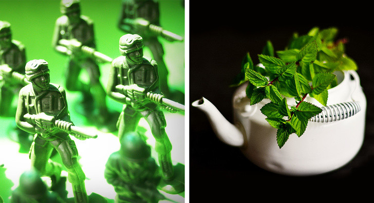 Bạc hà tươi hay tinh dầu bạc hà là một chất chống co thắt rất mạnh giúp làm dịu khó chịu dạ dày.