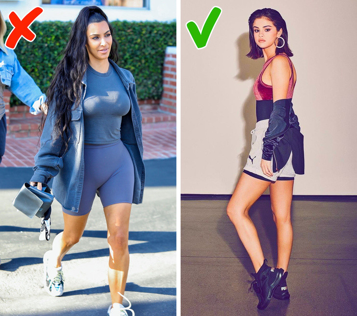 Đừng lúc nào cũng mặc phong cách thể thao: Phong cách thể thao cũng đẹp nhưng bạn nên thêm các phụ kiện linh hoạt và sinh động hơn như túi xách, sneaker thanh lịch hơn…