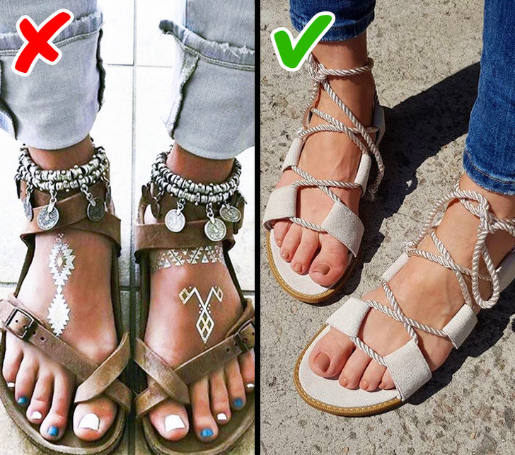 Những hình xăm trên bàn chân cũng trở nên lỗi thời và bạn nên xóa chúng đi nếu có.