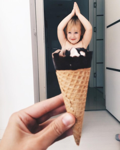 ...hay cây kem ốc quế.