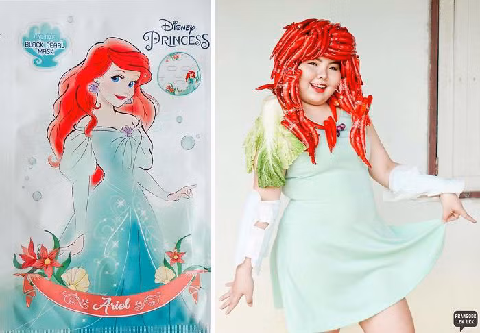 Bộ tóc từ ớt.