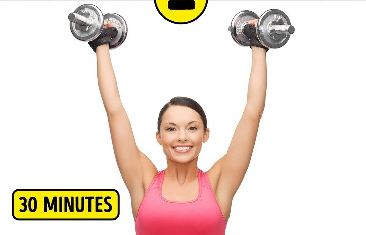 Tiếng cười mang lại cho cơ thể một bài tập aerobic nhỏ. Nó làm cho tim đập nhanh hơn, làm tăng lưu thông máu trong cơ thể. Nụ cười cũng giúp đốt cháy calo và giảm cân.