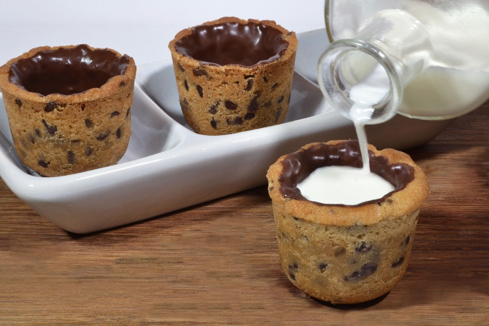 Kiểu cốc bánh ăn được này thực sự tiện lợi để ăn sáng cho những người bận rộn.