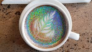 Cà phê lấp lánh cũng là trào lưu đồ uống được yêu thích.