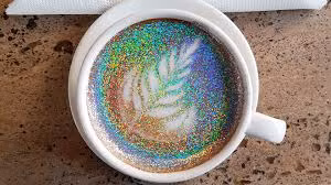 Cà phê lấp lánh cũng là trào lưu đồ uống được yêu thích.