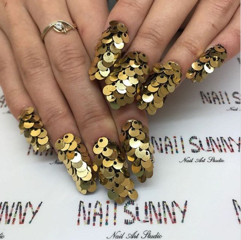 Móng vảy sang chảnh. Ảnh: BS.