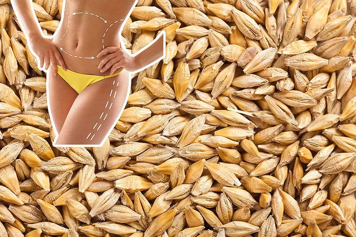 Lúa mạch nguyên hạt: Lúa mạch không chỉ để giảm cân mà còn để giảm mức cholesterol. Tuy nhiên, phải đảm bảo bạn có được lúa mạch nguyên hạt, không phải loại hạt đã qua chế biến.