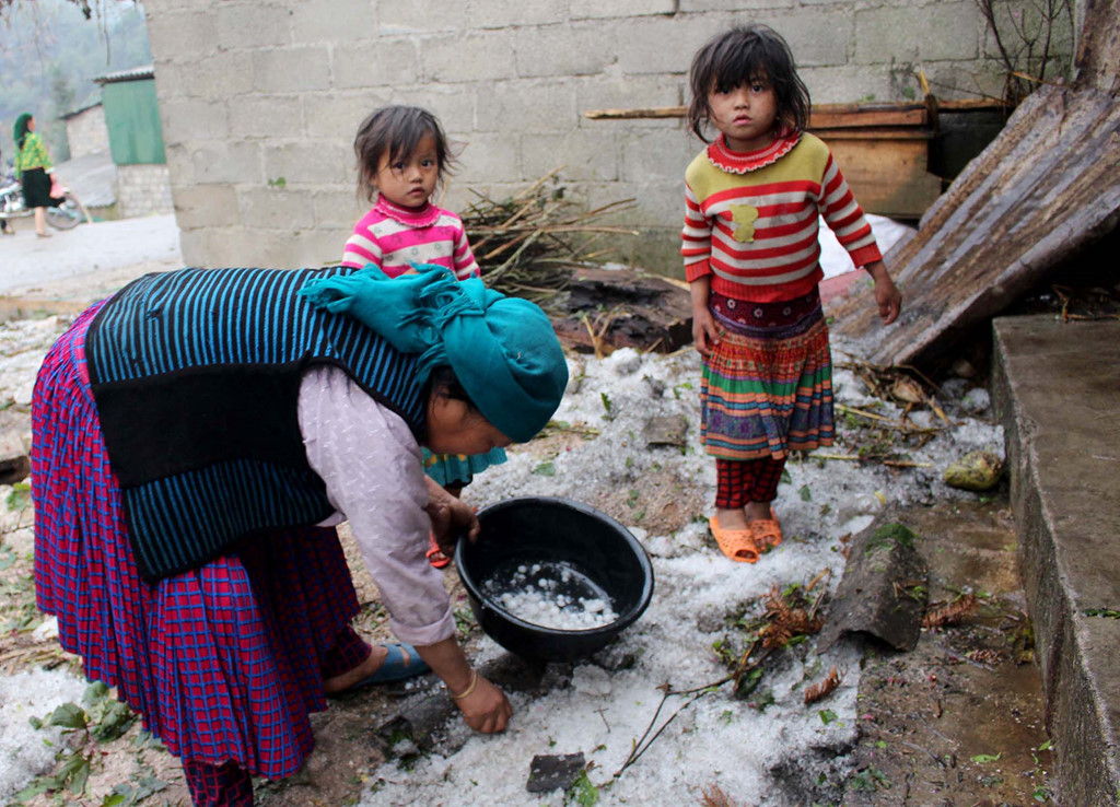 Cơ quan chức năng đang thống kê thiệt hại để có phương án hỗ trợ để người dân ổn định cuộc sống.